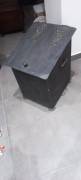 Contenitore in ferro porta legna, pellet o cenere 40x50x55h