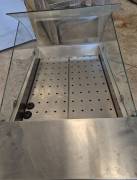 ESPOSITORE INOX PESCE FRESCO USATO  