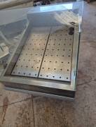 ESPOSITORE INOX PESCE FRESCO USATO  