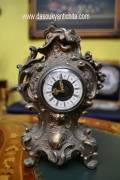 Orologio da tavolo vintage in bronzo marchio Mercedes