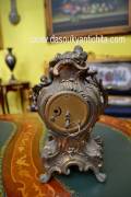 Orologio da tavolo vintage in bronzo marchio Mercedes