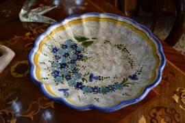 Alzata centrotavola anni 60 ceramica Tiber di Deruta