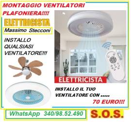 Montaggio ventilatori Roma Montaggio ventilatori Roma