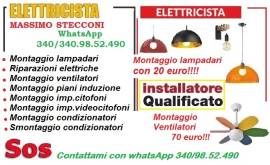 Montaggio lampadari e plafoniere Roma Montaggio lampadari e plafoniere Roma