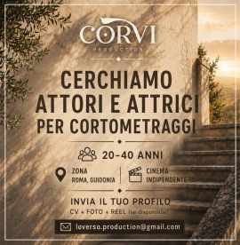 CERCASI ATTRICE 25-35 ANNI