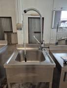LAVELLO INOX CON DOCCIA USATO 