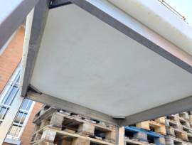 2 CEPPI MACELLERIA INOX TEFLON USATI  