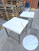 2 CEPPI MACELLERIA INOX TEFLON USATI  