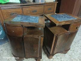 coppia comodini  vintage