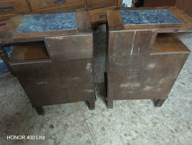 coppia comodini  vintage