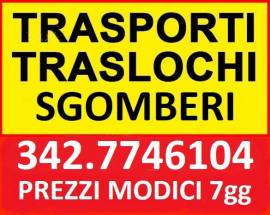 ROMA SGOMBERI GRATIS ABITAZIONI UFFICI BOX CANTINE LOCALI 7GG SU7 