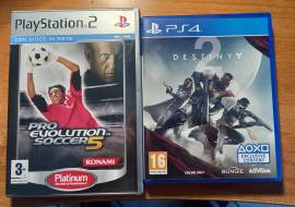 Destiny 2 e pro evolution soccer 5