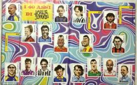 Album figurine Panini CALCIATORI 2000 con 636 figurine attaccate come nuovo