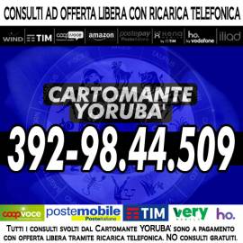 YORUBA' legge i Tarocchi al telefono