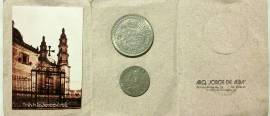 2 monete commemorative 50 centavos San Juan de Los Lagos, Jalisco México