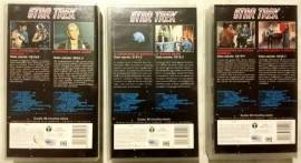3 VIDEOCASSETTE VHS STAR TREK EDIZIONE ORIGINALE 1996 COME NUOVO