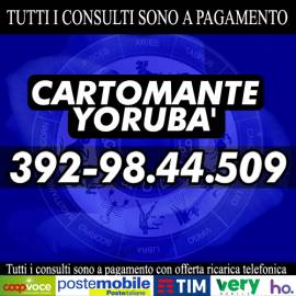 Tutto quello che desideri sapere con un consulto di Cartomanzia: i Tarocchi del Cartomante YORUBA'