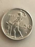 Moneta da 50 Lire piccola