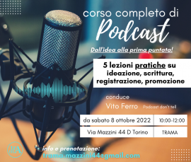 CORSO COMPLETO DI PODCAST