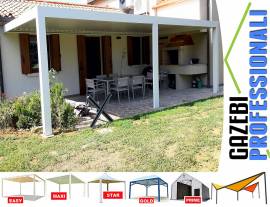 Bioclimatica 6x3,5 pergola gazebo dehor lamelle madelux