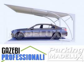 Carport tettoia auto box copertura gazebo pvc parcheggio gazebiprofessionali.com