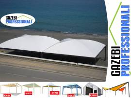 Copertura DUBAI gazebo professionale certificato tendone pvc gazebiprofessionali.com