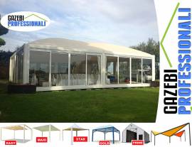 Copertura DUBAI gazebo professionale certificato tendone pvc gazebiprofessionali.com