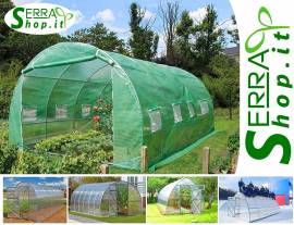 Serra 3x4m tunnel antigrandine serre orto box serrashop.it  grandine giardino