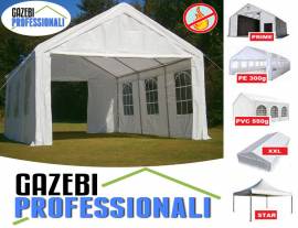 Tendone gazebo feste 3x4 PVC IGNIFUGO con laterali tenda gazebiprofessionali.com