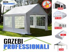 Tendone gazebo feste 3x4 PVC IGNIFUGO con laterali tenda gazebiprofessionali.com