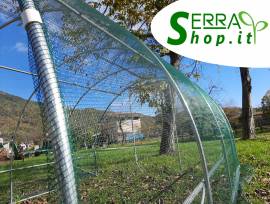 Serra tunnel 3x6 m rete antigrandine box auto orto grandine  serrashop.it