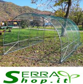 Serra tunnel 3x6 m rete antigrandine box auto orto grandine  serrashop.it