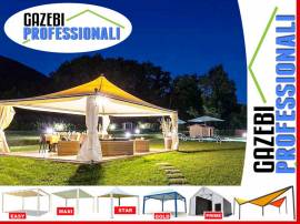 Copertura gazebo STYLE verniciato CERTIFICATO gazebiprofessionali.com