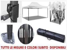 Gazebo 6x3 pieghevole bianco portatile mercato PVC fiere box stand campeggio 