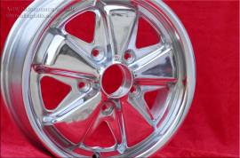 4 pz. cerchi Porsche Fuchs 4.5x15 ET42 356 C SC, 9