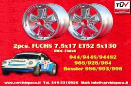 2 pz. cerchi Porsche Fuchs 7.5x17 ET52 944 1987-, 
