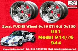2 pz. cerchi Porsche Fuchs 8x16 ET10.6 911 SC, Car