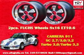 2 pz. cerchi Porsche Fuchs 8x16 ET10.6 911 SC, Car