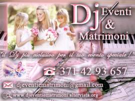 Italian Wedding DJ for your Wedding Day or an Amazing Party in Milan!