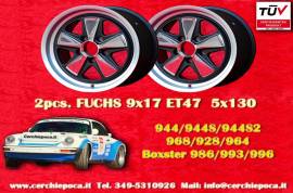 2 pz. cerchi Porsche Fuchs 9x17 ET47 944 1987-, 94