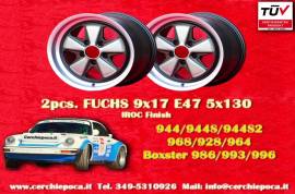 2 pz. cerchi Porsche Fuchs 9x17 ET47 944 1987-, 94