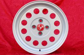 4 pz. cerchi Fiat Ronal 7x15 ET25 4x98 silver 124 