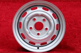 4 pz. cerchi Porsche OE steel 6x15 ET36 356 C SC, 