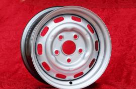 4 pz. cerchi Porsche OE steel 6x15 ET36 356 C SC, 