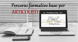 Percorso formativo di base per articolisti e contributor online