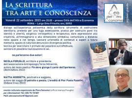 LA SCRITTURA TRA ARTE E CONOSCENZA - N. Feruglio e M. Morretta 