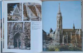 Guida Budapest album di 93 fotografie a colori di Péter Dobai Edizioni Corvina febbraio 1986