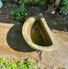 lavabo, vaso