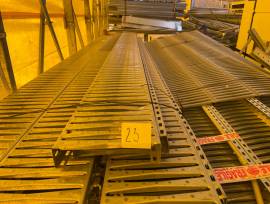 Scaffalature, griglie, struttura soppalco, binari, mensole