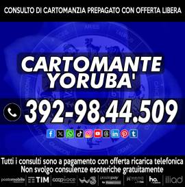 Con il Cartomante YORUBA' sono garantite soluzioni al 100%